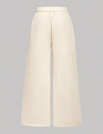 Pantaloni SHEIN CURVE, crem