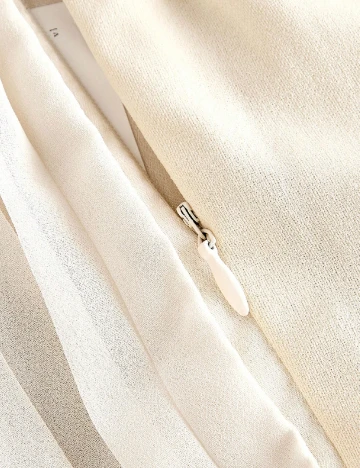 Pantaloni SHEIN CURVE, crem