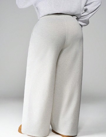 Pantaloni SHEIN CURVE, gri