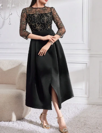 Rochie medie SHEIN, negru