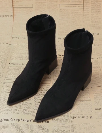 Botine SHEIN, negru