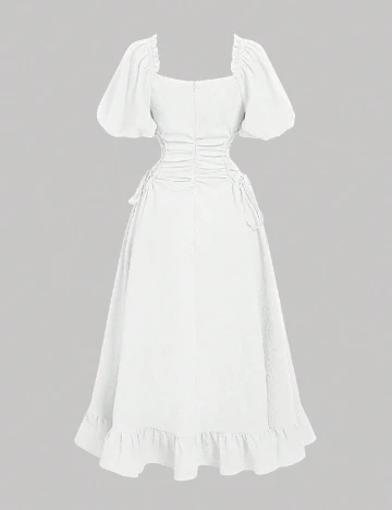 Rochie medie SHEIN, alb