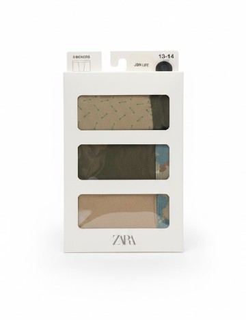 
						Set Boxeri 3 perechi Zara, mix culori