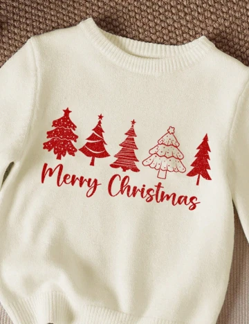 Bluza Shein Kids, ecru