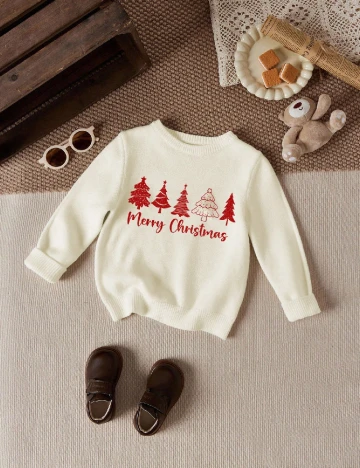 Bluza Shein Kids, ecru