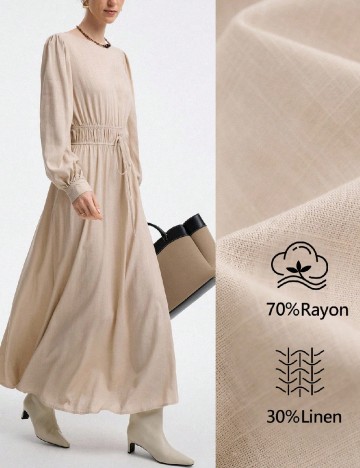 Rochie medie SHEIN, bej