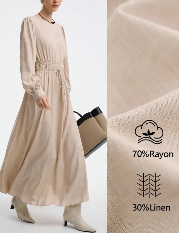 Rochie medie SHEIN, bej