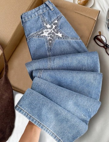 Blugi SHEIN, albastru