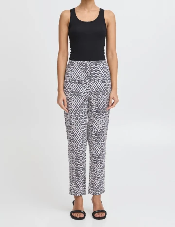 Pantaloni Ichi, bleumarin