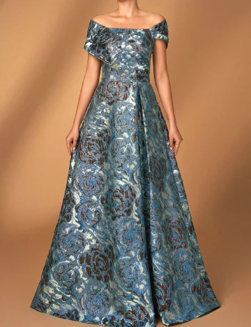 Rochie lunga SHEIN, albastru