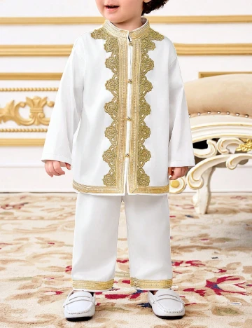 Compleu Shein Kids, alb