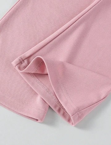 Compleu Shein Kids, roz/negru