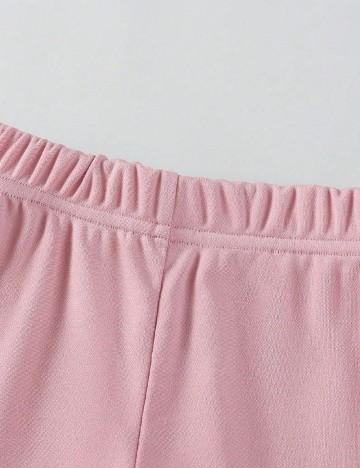 Compleu Shein Kids, roz/negru