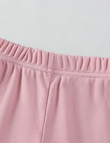 Compleu Shein Kids, roz/negru