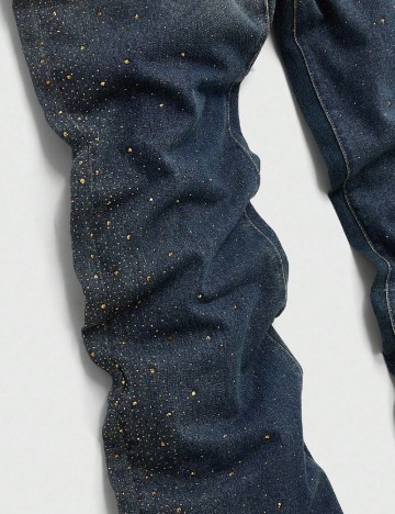 Blugi Romwe, albastru