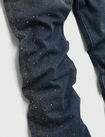 Blugi Romwe, albastru