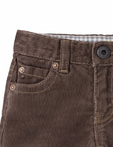 Pantaloni Zara, maro