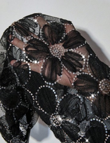 Rochie medie SHEIN CURVE, negru