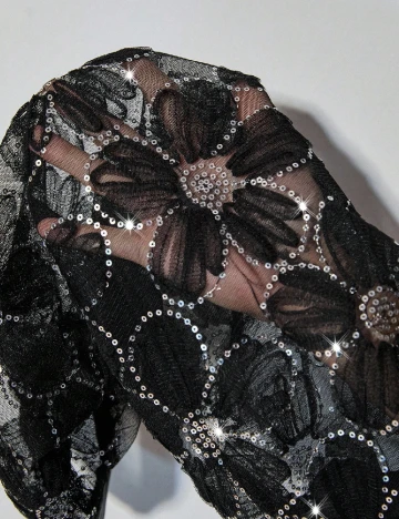 Rochie medie SHEIN CURVE, negru