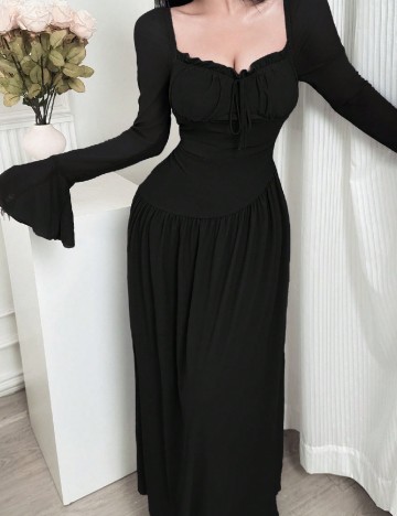 Rochie lunga SHEIN, negru