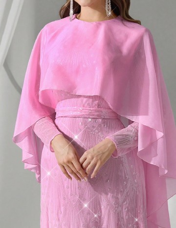 Rochie lunga SHEIN, roz