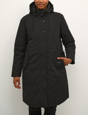 
						Geaca impermeabila Kaffe, negru