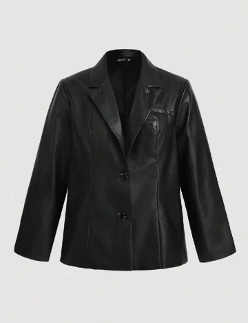 Jacheta SHEIN CURVE, negru