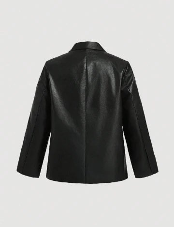 Jacheta SHEIN CURVE, negru