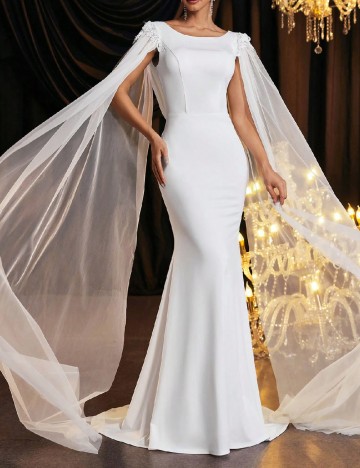 Rochie lunga SHEIN, alb