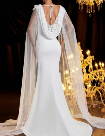 Rochie lunga SHEIN, alb