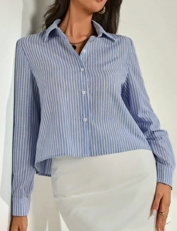 Camasa SHEIN, albastru