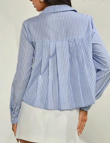 Camasa SHEIN, albastru