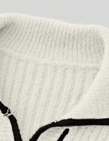 Rochie scurta SHEIN, ecru