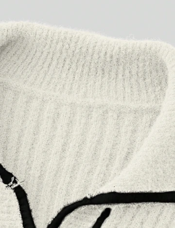 Rochie scurta SHEIN, ecru