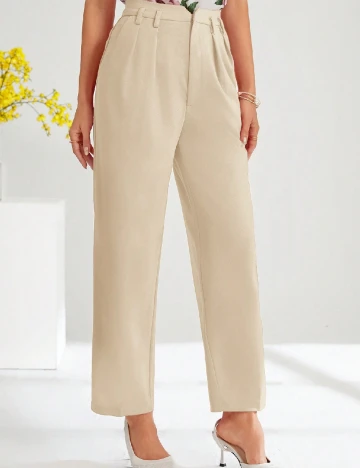 Pantaloni SHEIN, crem