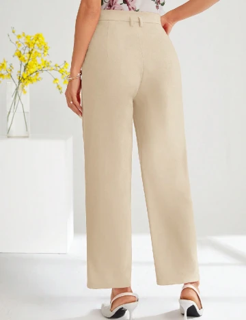 Pantaloni SHEIN, crem