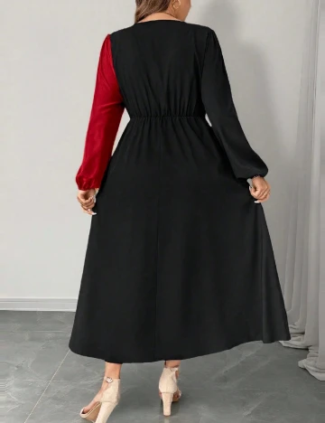 Rochie lunga SHEIN CURVE, mix culori