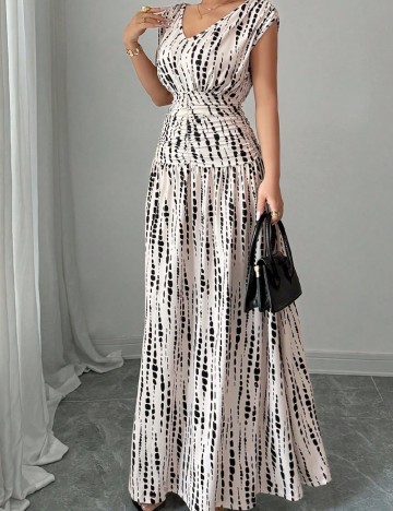 Rochie lunga SHEIN, ecru