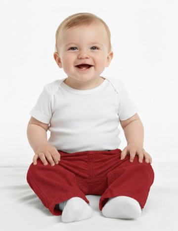 
						Pantaloni Zara, rosu