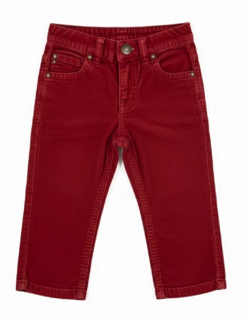 Pantaloni Zara, rosu