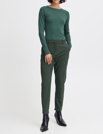 Pantaloni b.young, verde