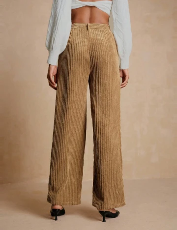 Pantaloni SHEIN, maro