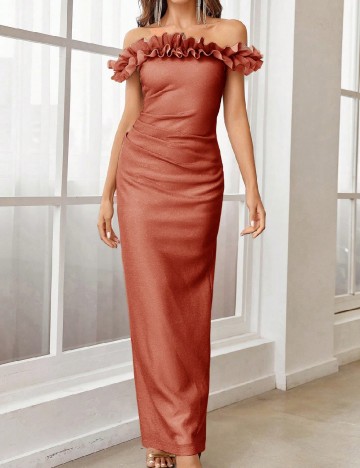 
						Rochie lunga SHEIN, rosu