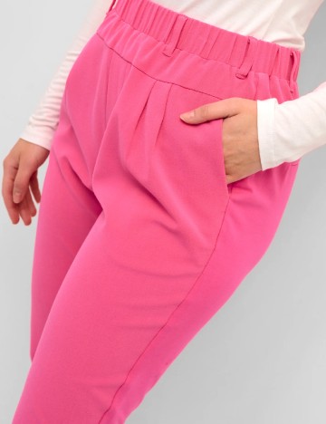 Pantaloni Kaffe, roz