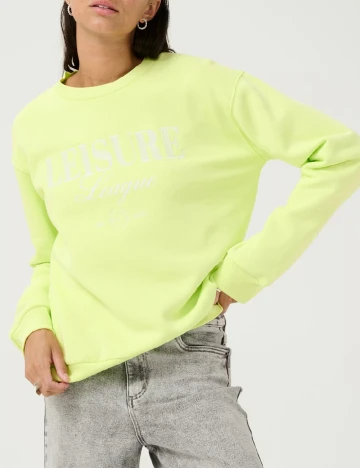 Bluza Kaffe, verde neon