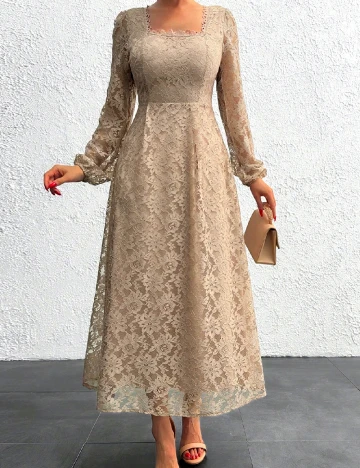 Rochie lunga SHEIN, maro