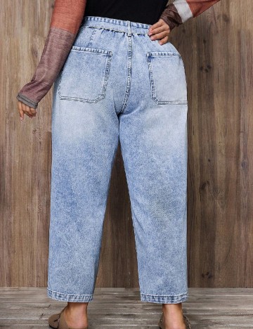 Blugi Emery Rose Curve, albastru