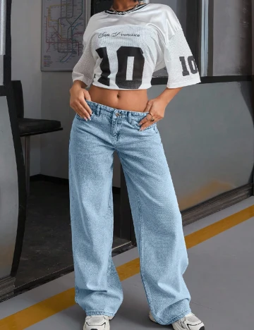 Blugi SHEIN, albastru