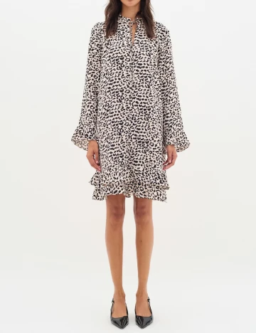 Rochie scurta InWear, animal print