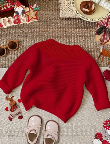 Bluza Shein Kids, rosu